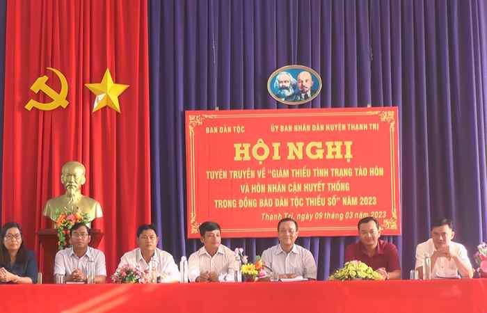Thạnh Trị: Ban Dân tộc tỉnh Sóc Trăng tuyên truyền giảm thiểu tình trạng tảo hôn và hôn nhân cận huyết thống